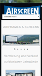 Mobile Screenshot of airscreen.at