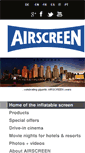 Mobile Screenshot of airscreen.com